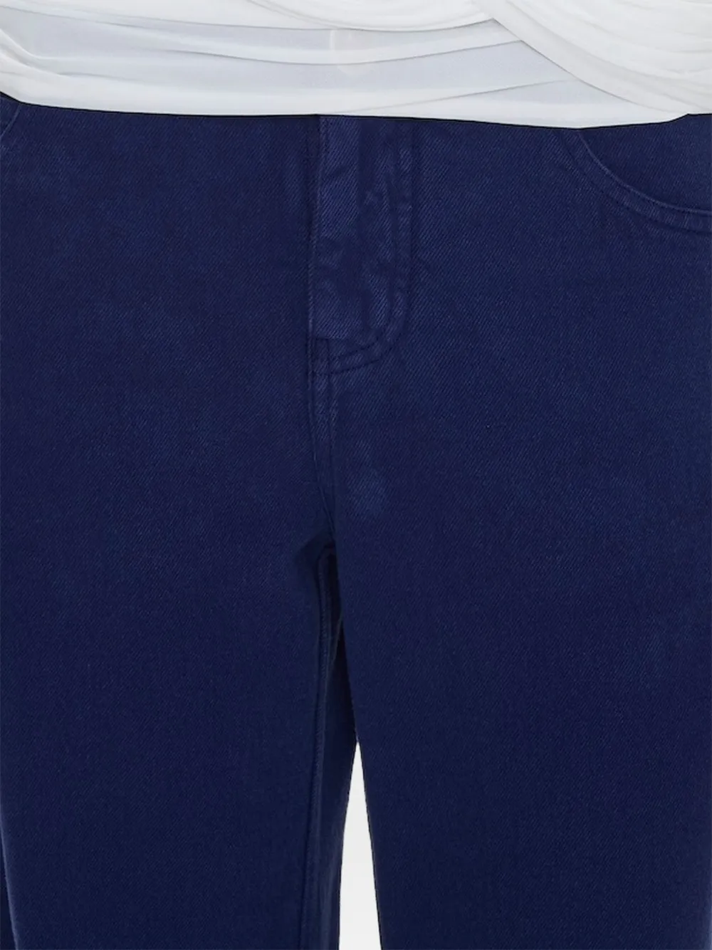 Christopher Esber Quartz ruimvallende jeans Blauw