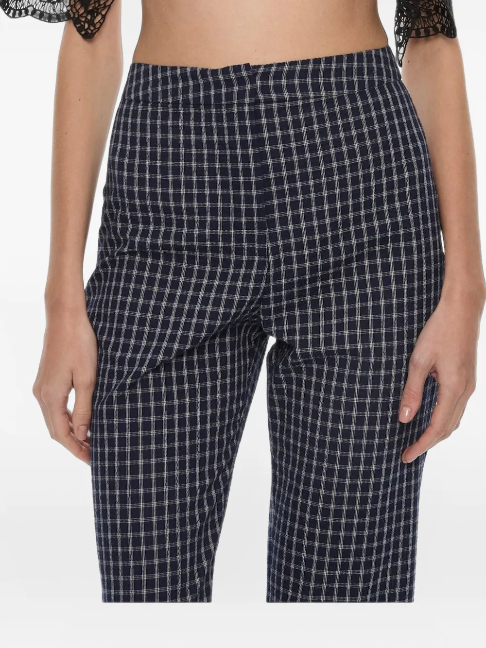 Christopher Esber Maya embroidered trousers - Bleu Christopher Esber Maya embroidered trousers - Bleu