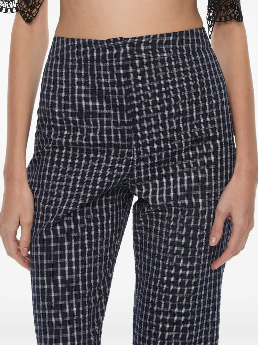 Christopher Esber Maya embroidered trousers - Blau