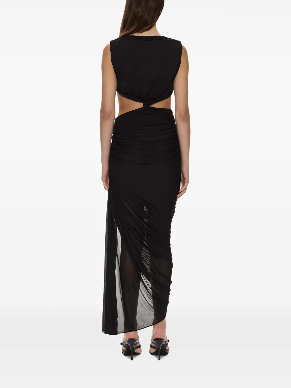 Christopher Esber Theia Separation maxi-jurk met uitgesneden details Zwart