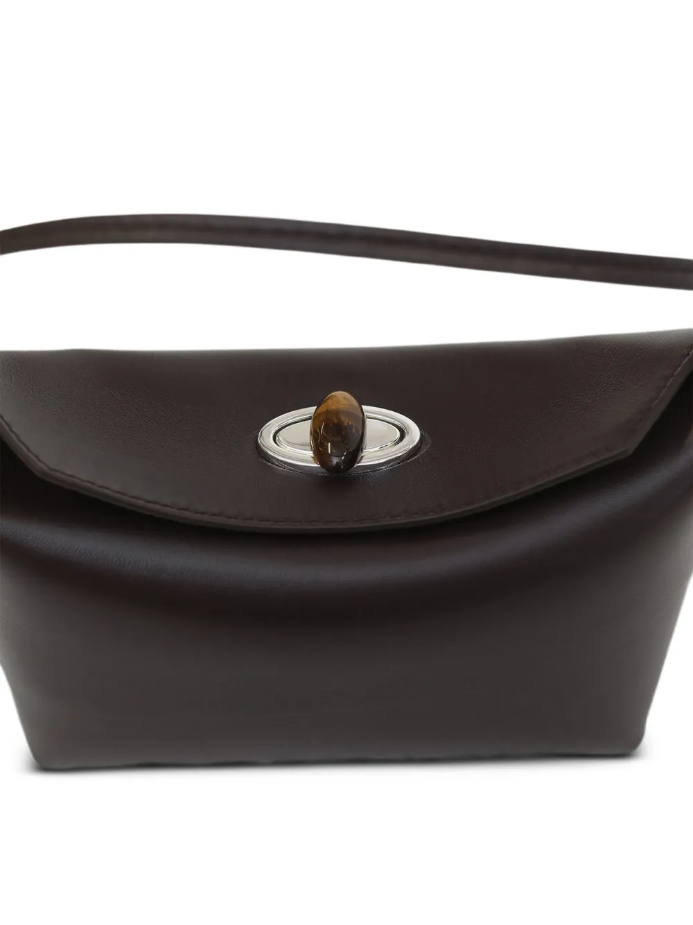 Christopher Esber Mini-tas met draaislot Bruin