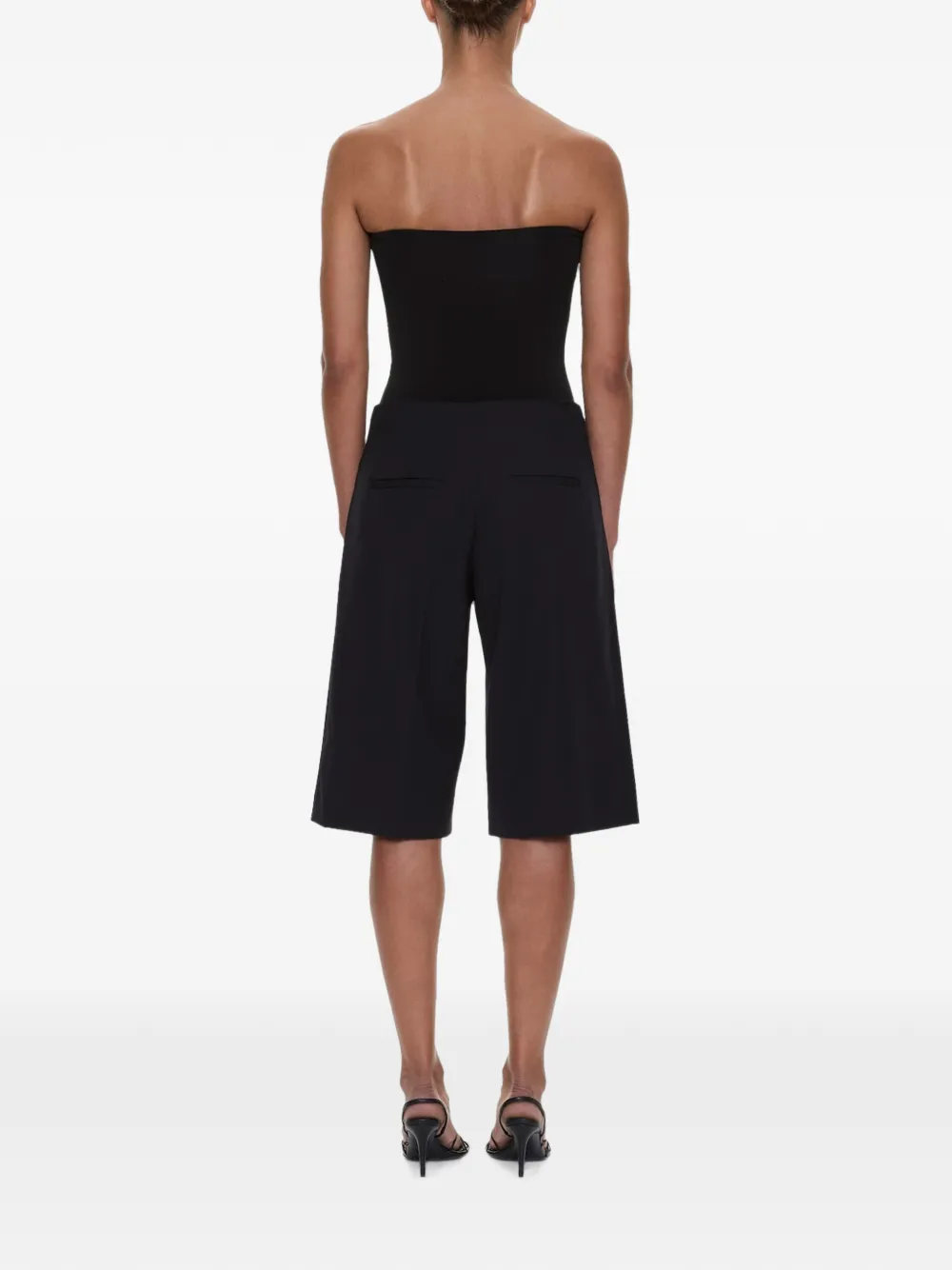Christopher Esber Redux Strapless Jumpsuit in Black, view 3