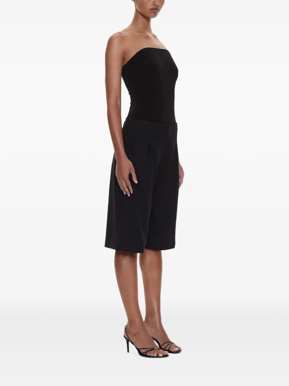 Christopher Esber Redux Strapless Jumpsuit in Black, view 2