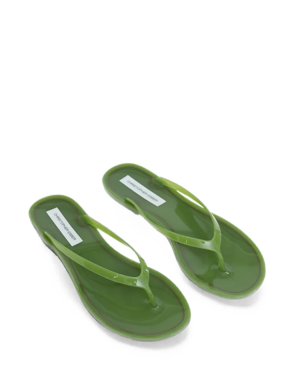 Christopher Esber Jo flip flops Groen