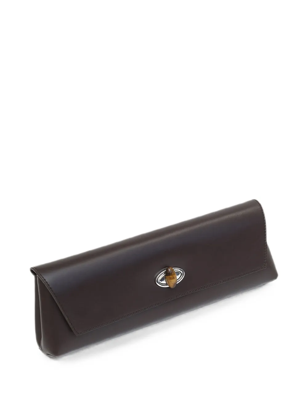 Christopher Esber Buki leren clutch Bruin