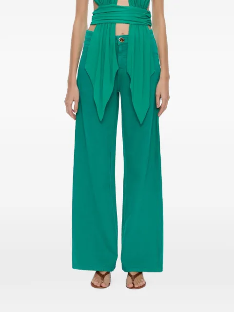 Christopher Esber jeans holgados Quartz