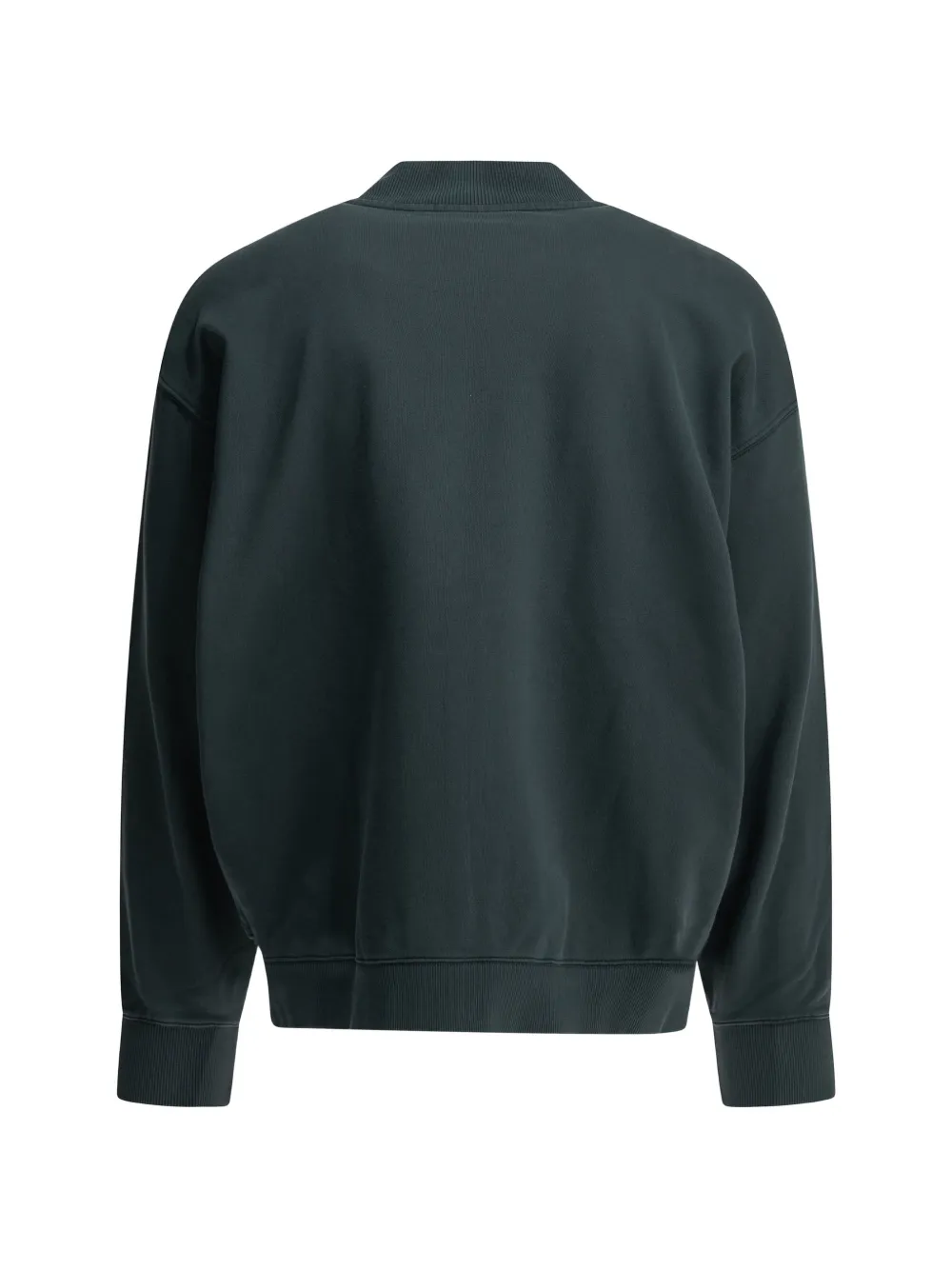 Carhartt WIP Longhand sweater met geborduurd logo en rits Groen