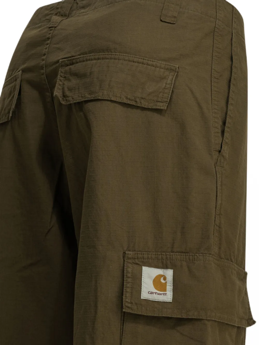 Carhartt WIP Kade ripstop cargo broek Groen