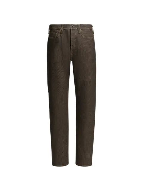 KAPITAL Monkey Cisco contrast-stitching jeans