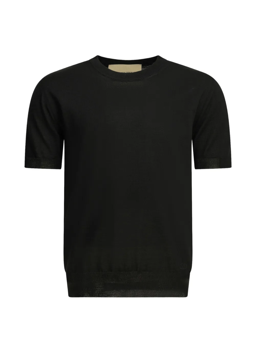 Valentino Garavani short-sleeve sweater - Black
