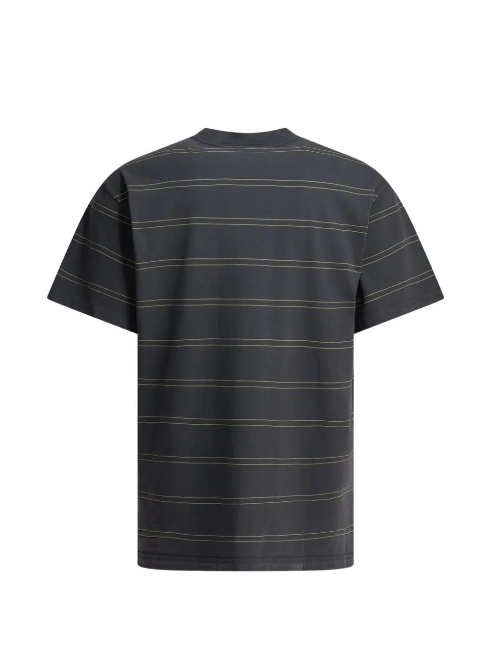 Carhartt WIP Gestreept T-shirt met zak Paars
