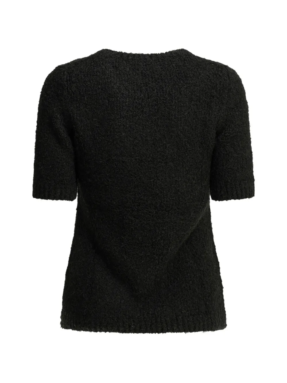 KHAITE Cam T-shirt met korte mouwen Zwart