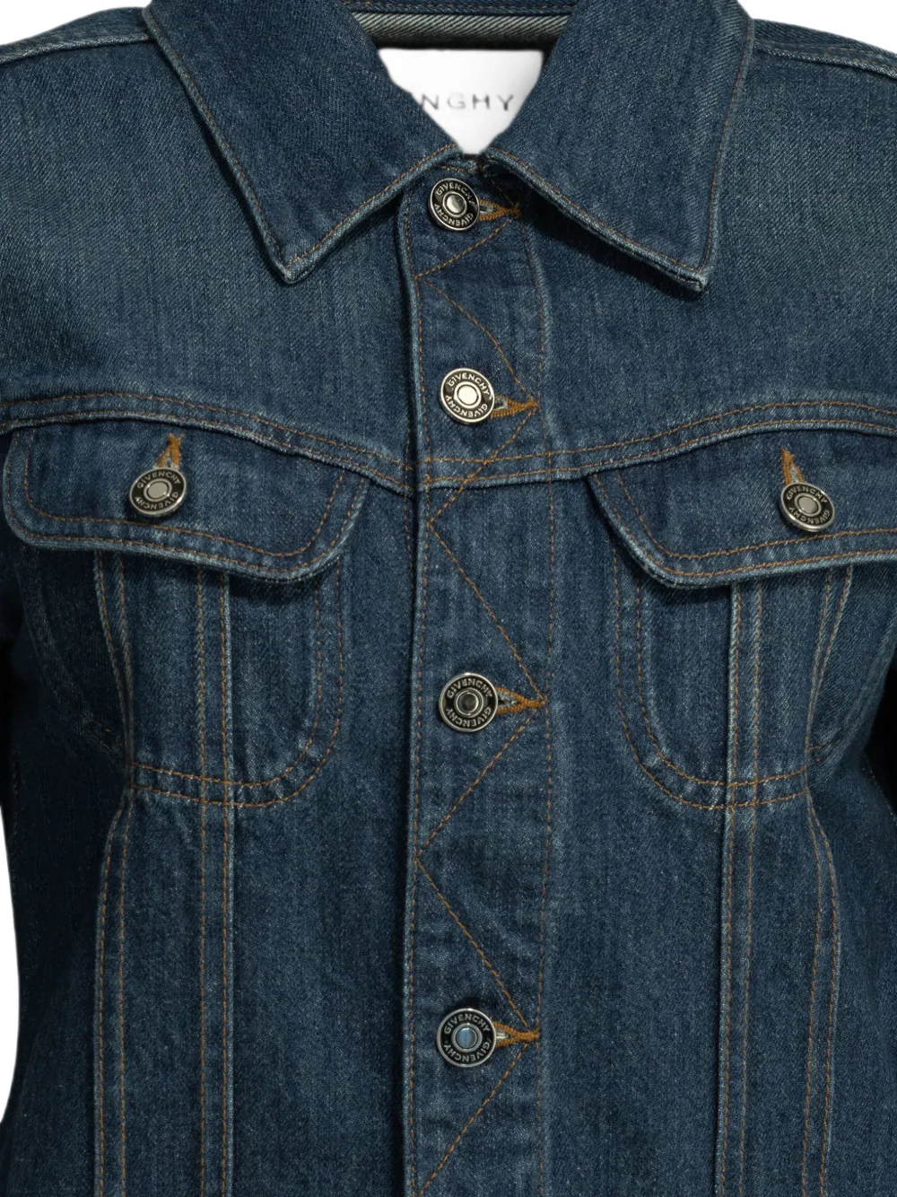 Givenchy Jas met knopen Blauw