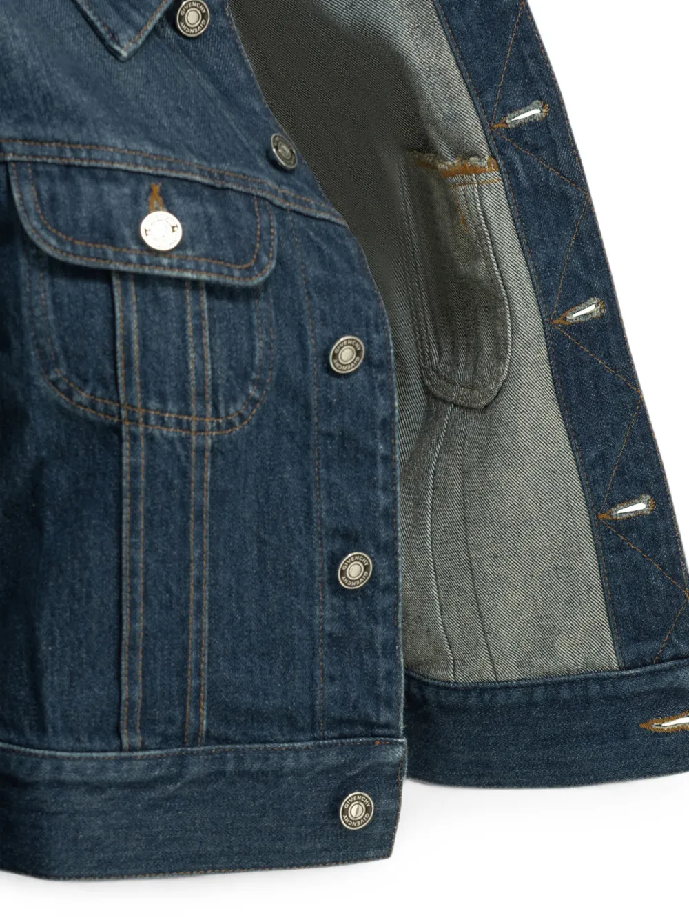 Givenchy Jas met knopen Blauw
