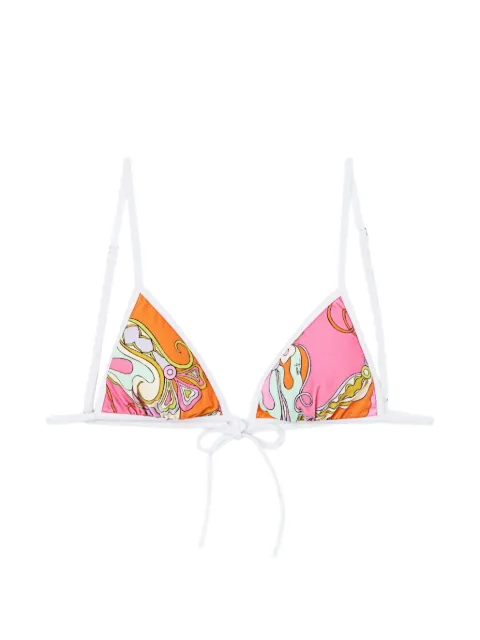 PUCCI Iride-print bikini top
