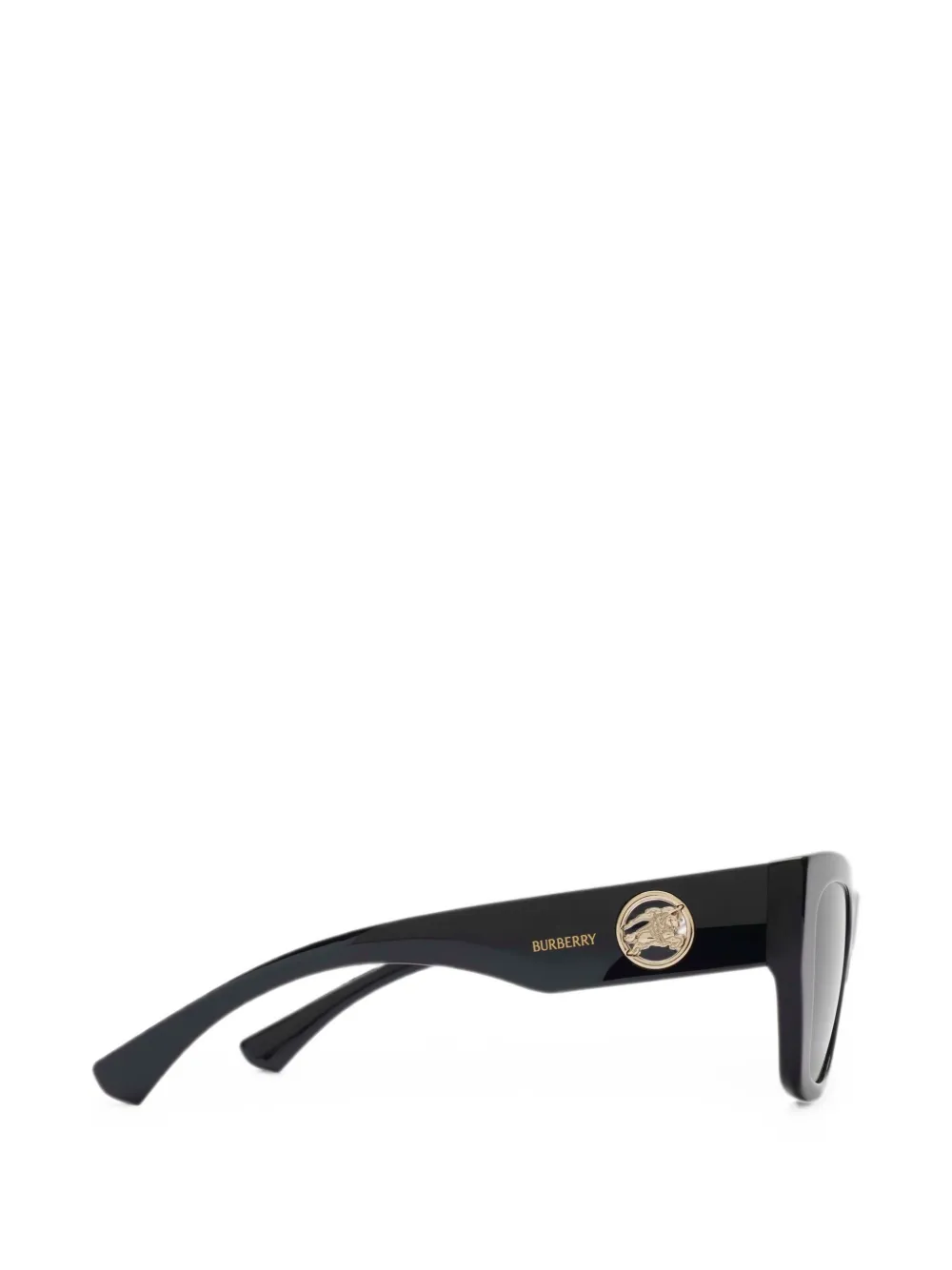 Burberry Eyewear EKD zonnebril met cat-eye montuur Zwart
