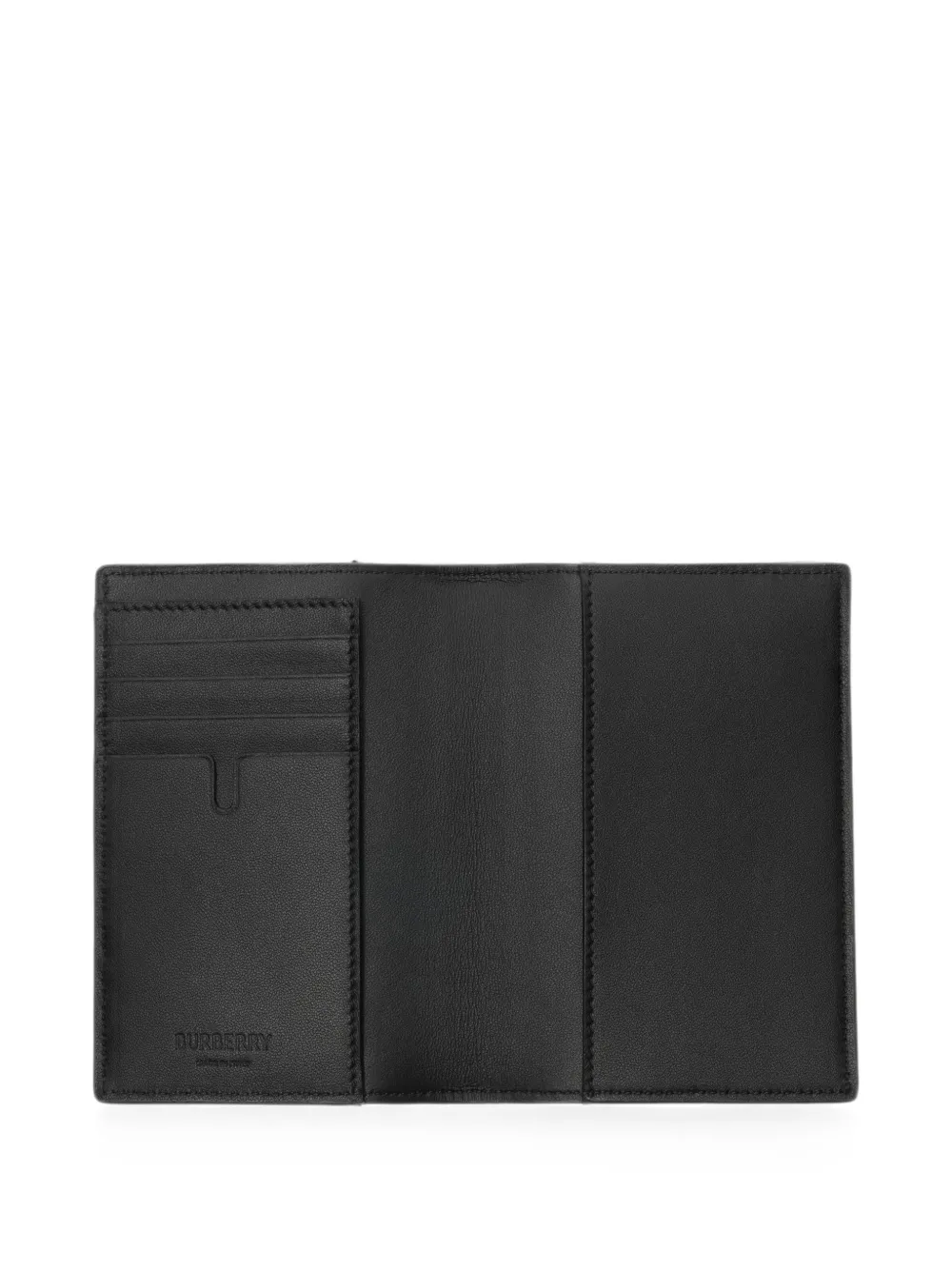 Burberry City Check paspoorthoes Zwart