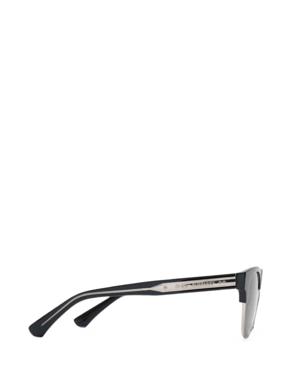 Burberry Eyewear Klassieke ronde zonnebril Zwart