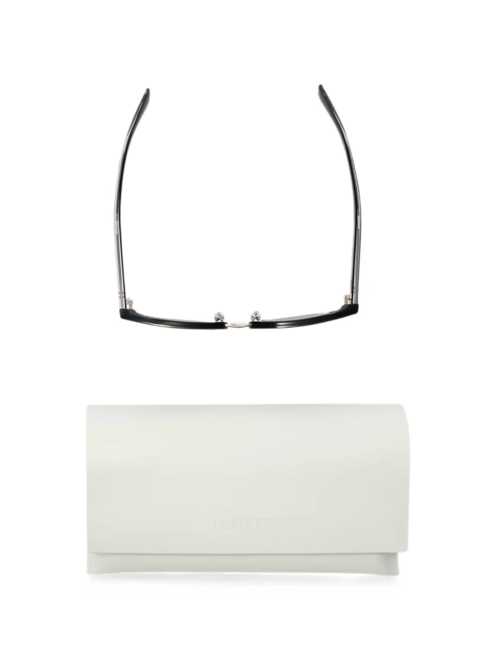 Burberry Eyewear Klassieke ronde zonnebril Zwart