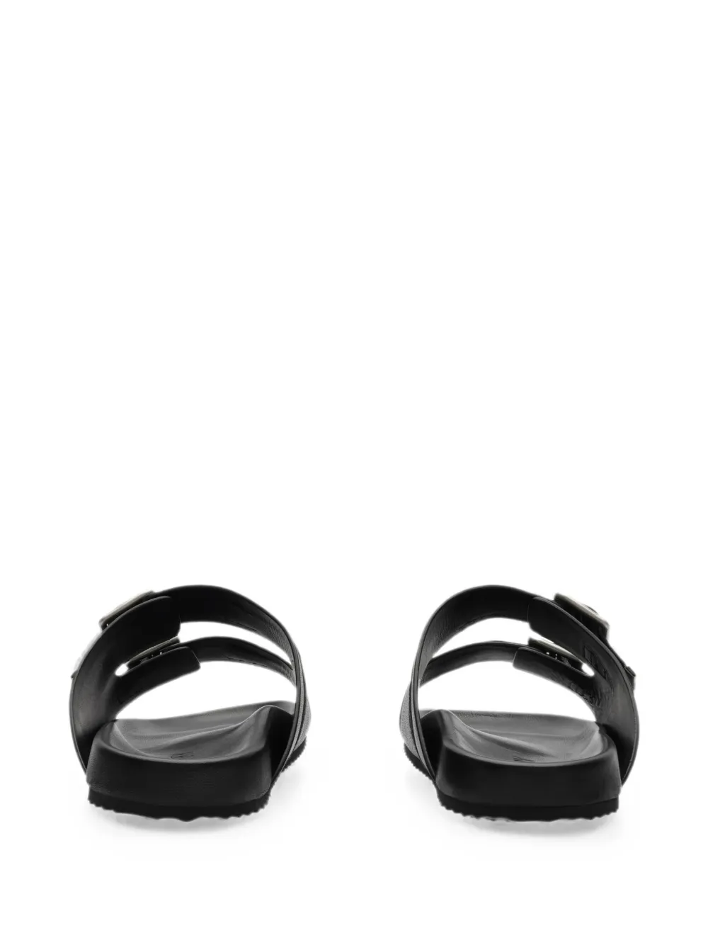 Burberry leather Urchin sandals Zwart