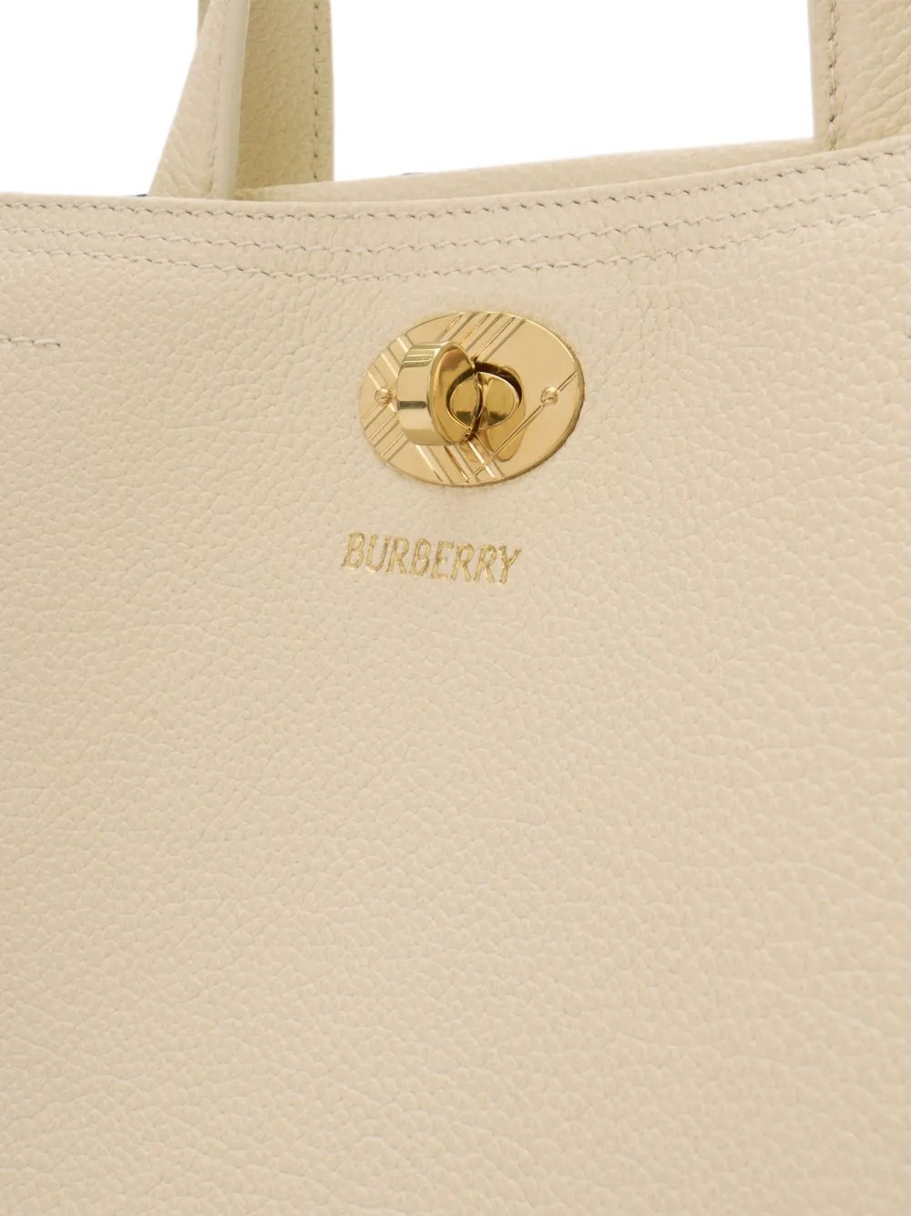 Burberry Cotswolds Check mini-shopper Beige