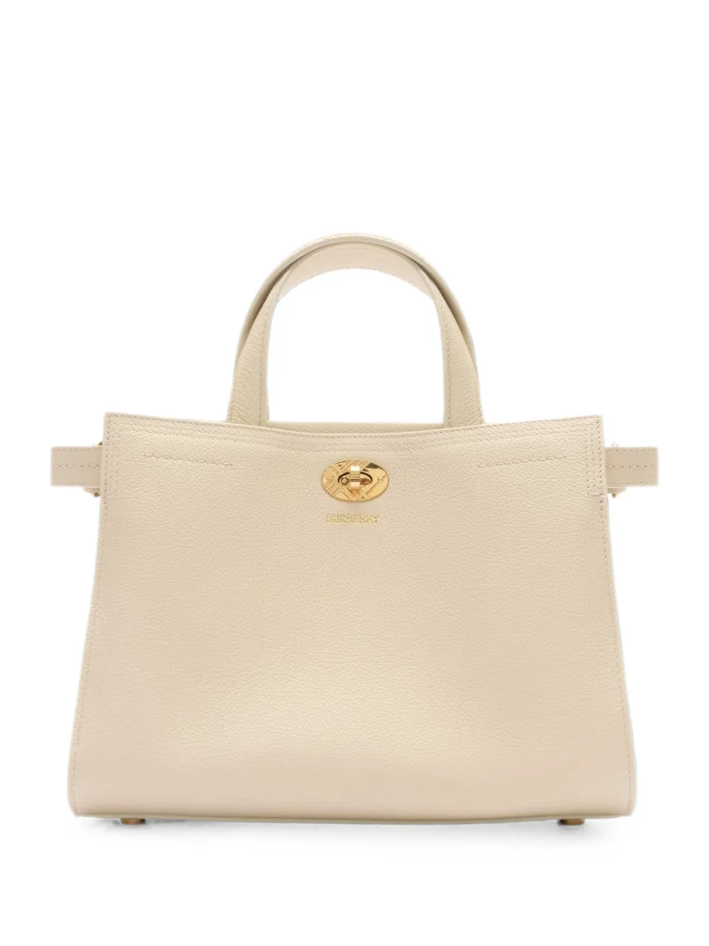 Burberry mini Cotswolds Check tote - Nude