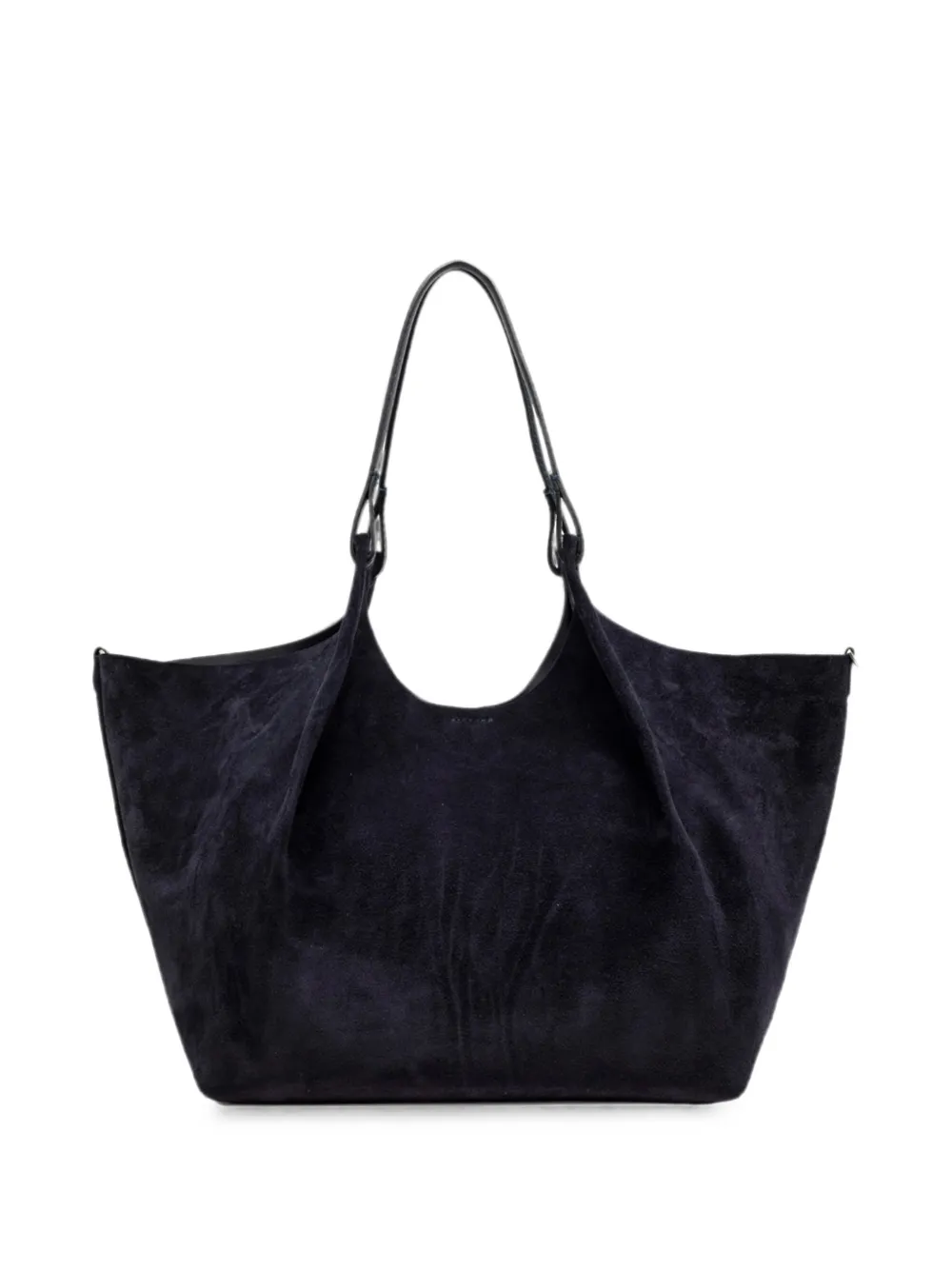 GIANNI CHIARINI Dua suède shopper Zwart