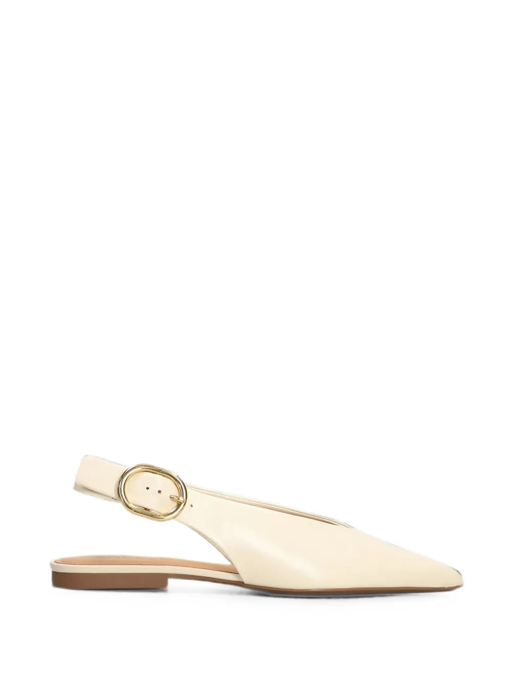 Arezzo buckle-detail pointed-toe pumps