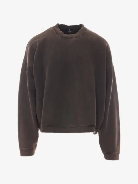 Represent logo-embroidered sweatshirt