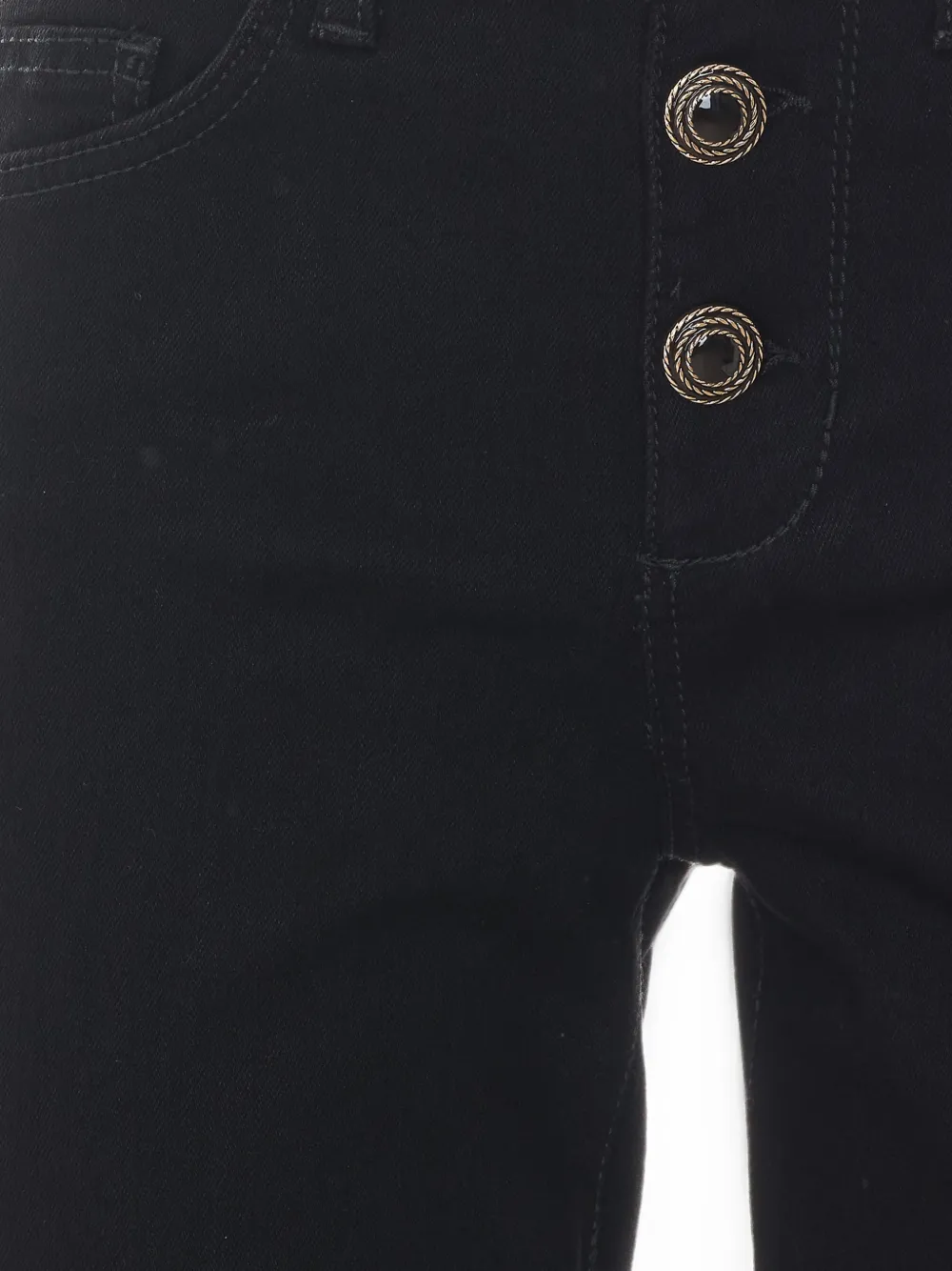 LIU JO Skinny jeans met logopatch Zwart