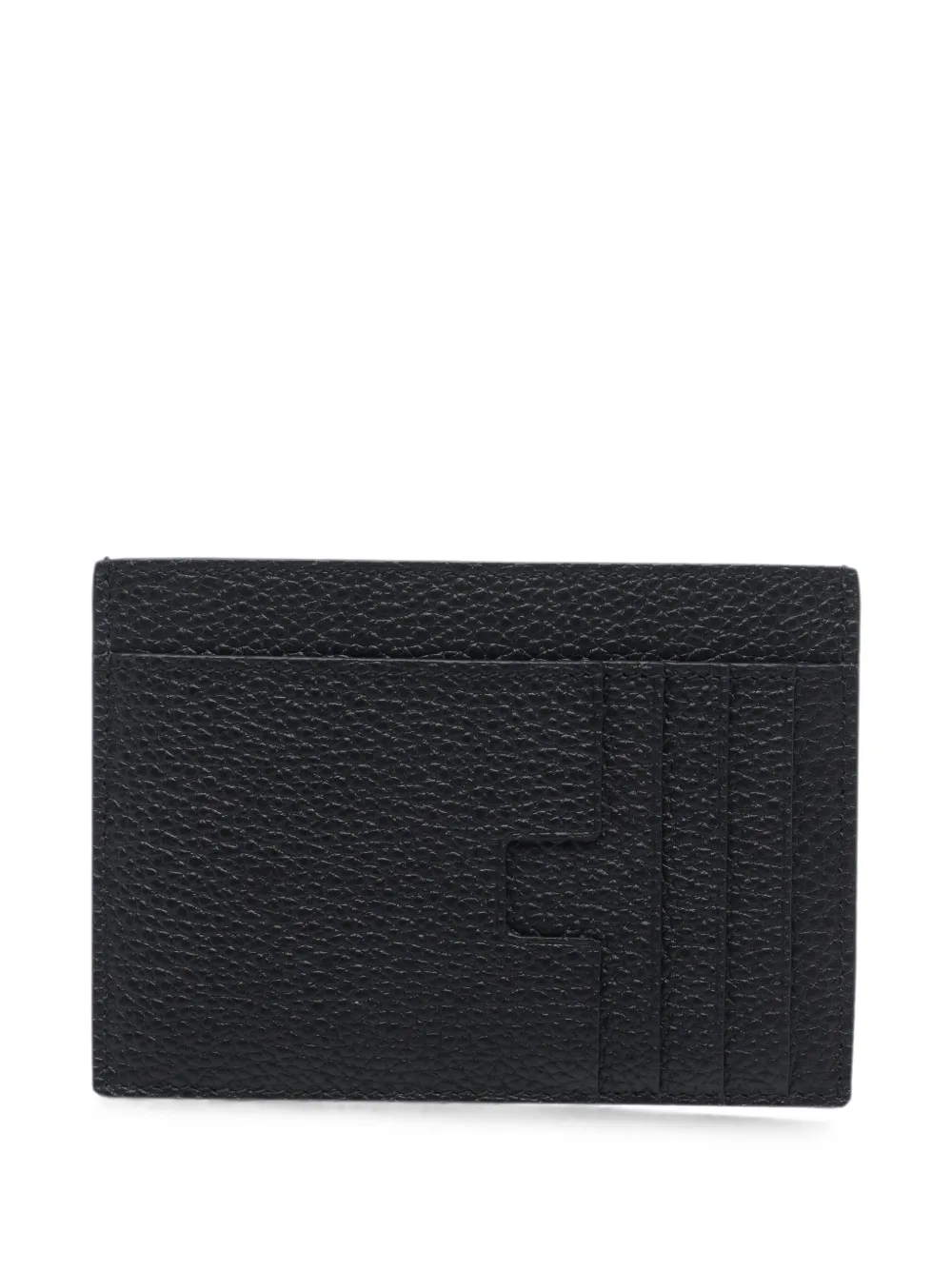 TOM FORD Leren pasjeshouder Zwart
