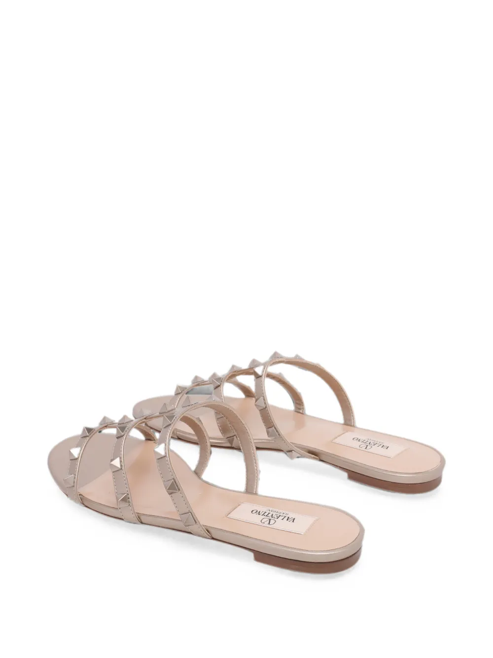Valentino Garavani Rockstud sandals Goud