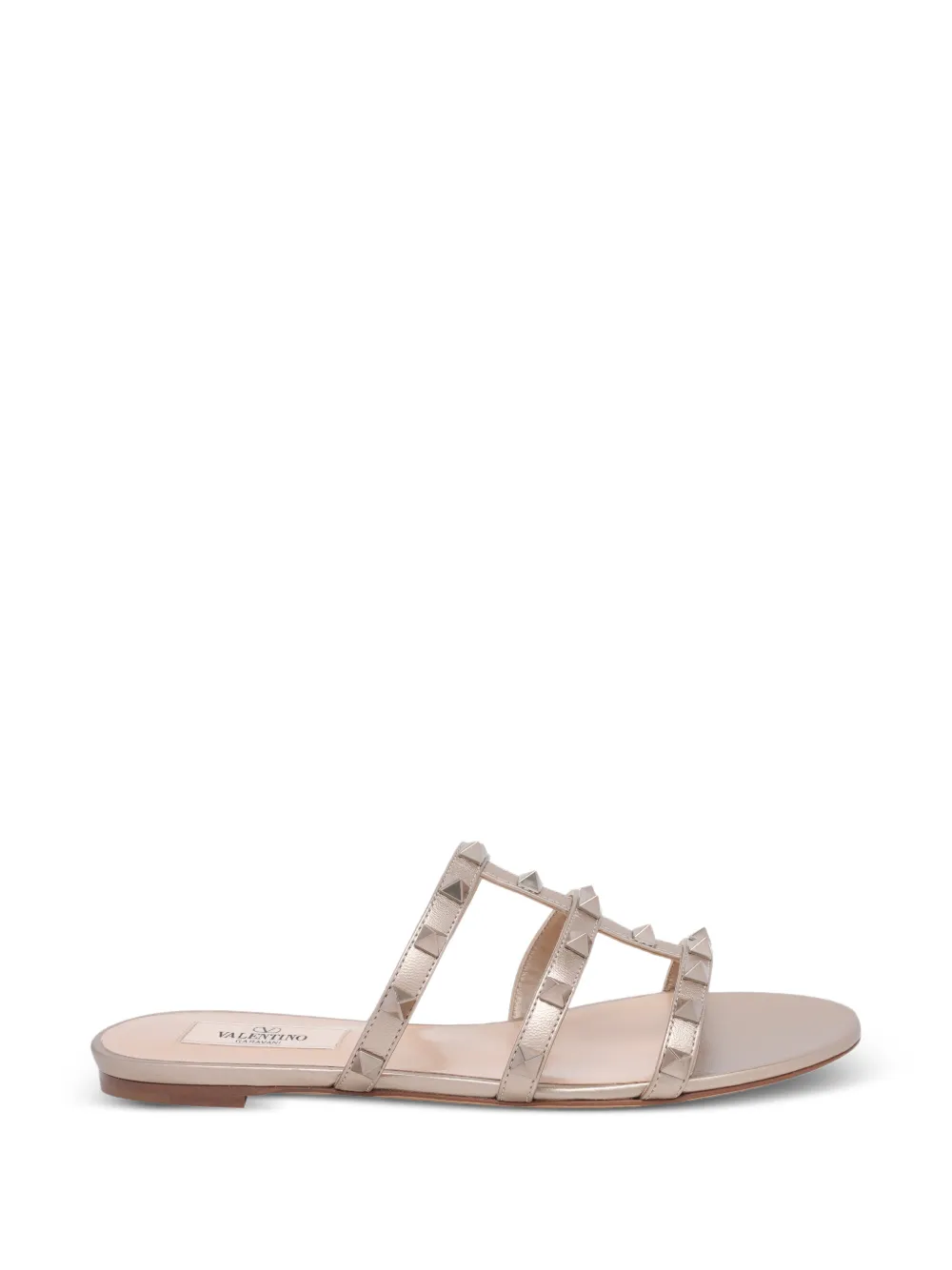 Valentino Garavani Rockstud sandals Goud