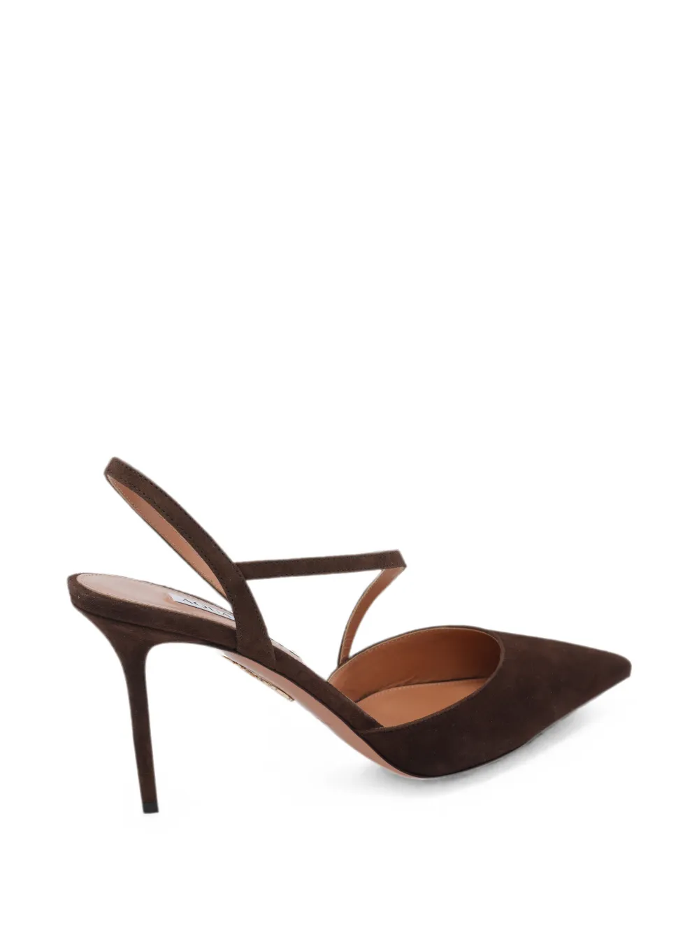 Aquazzura Dynasty suede pumps Bruin