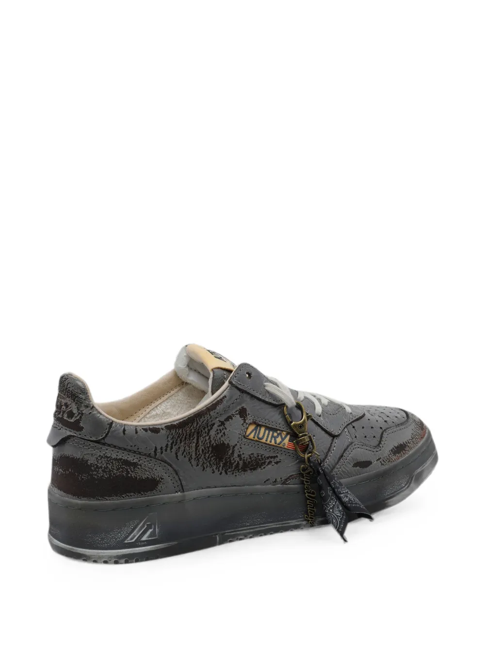 Autry Super logo-patch sneakers Grijs
