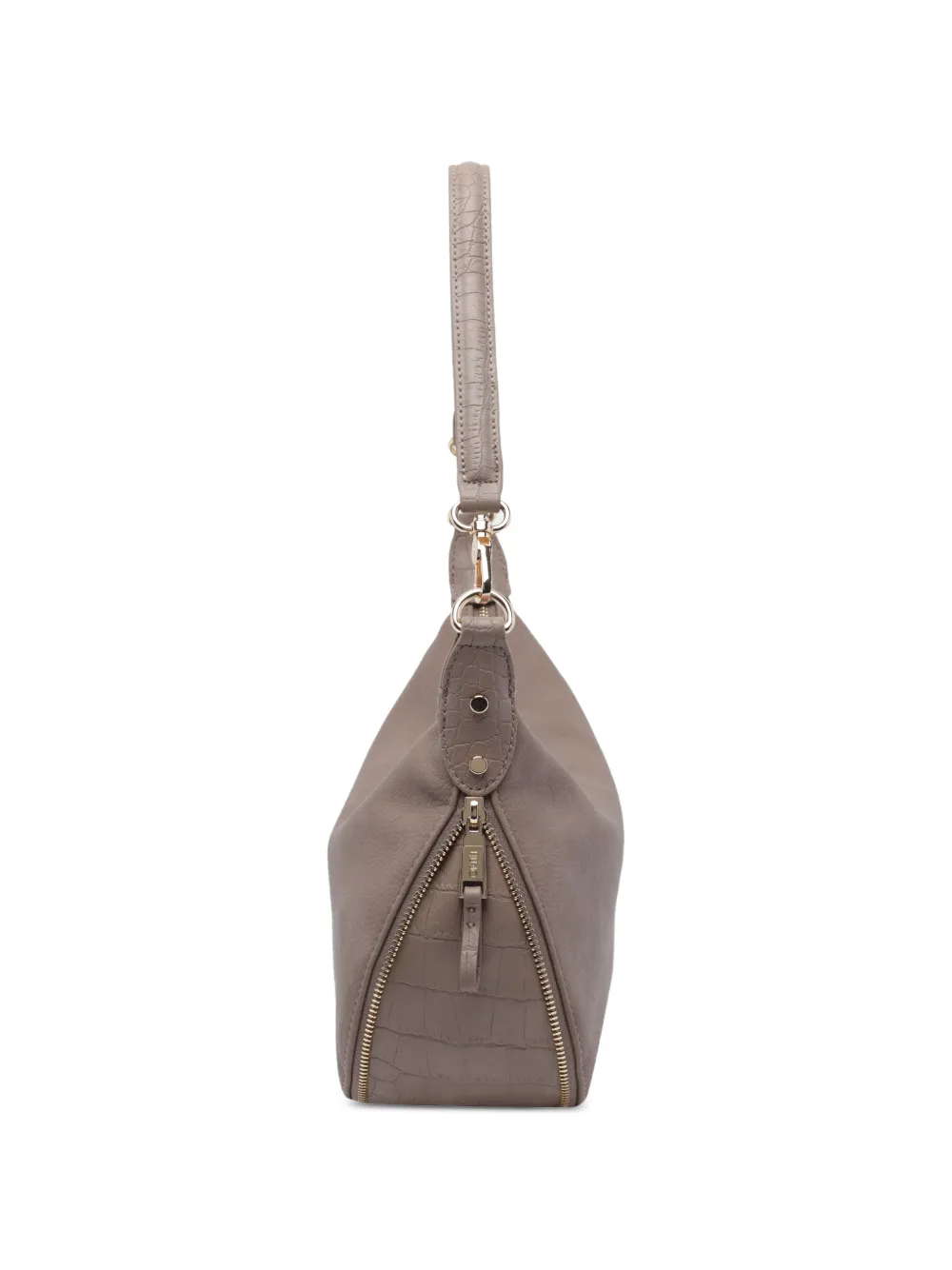 LIU JO Crossbodytas met logoplakkaat Bruin