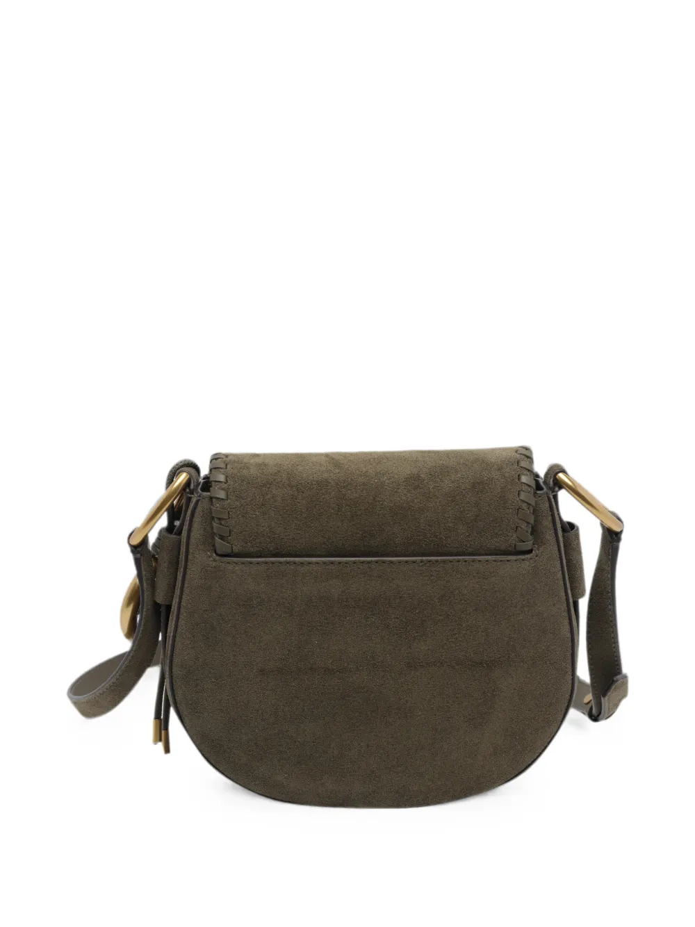 Michael Kors Josie whipstitch-trim crossbody bag Groen