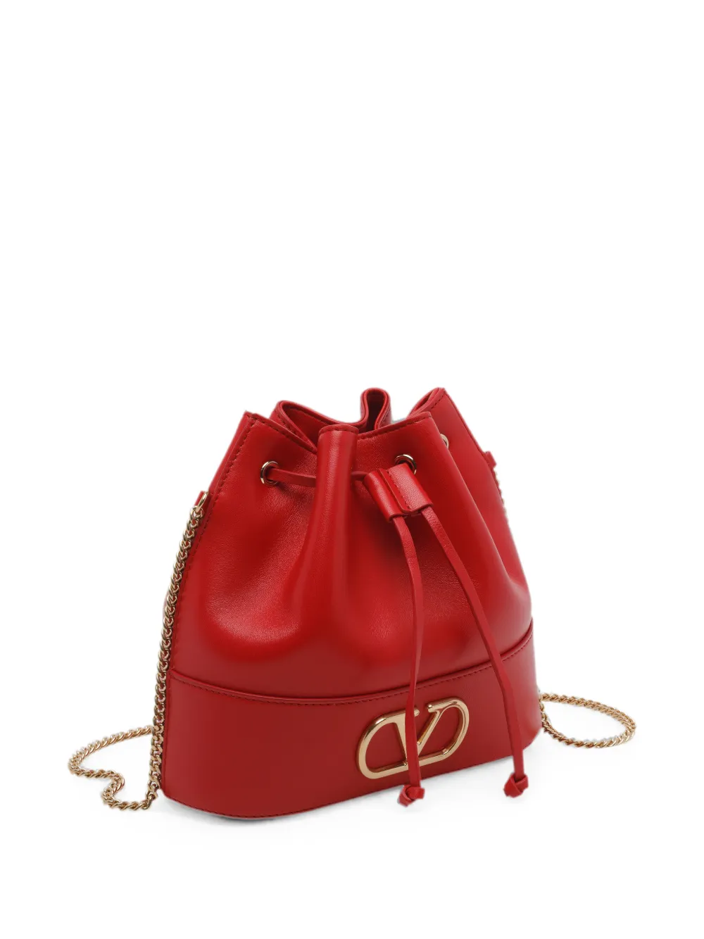 Valentino Garavani VLogo Signature bucket-tas Rood
