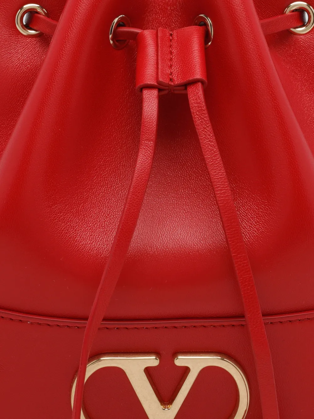 Valentino Garavani VLogo Signature bucket-tas Rood
