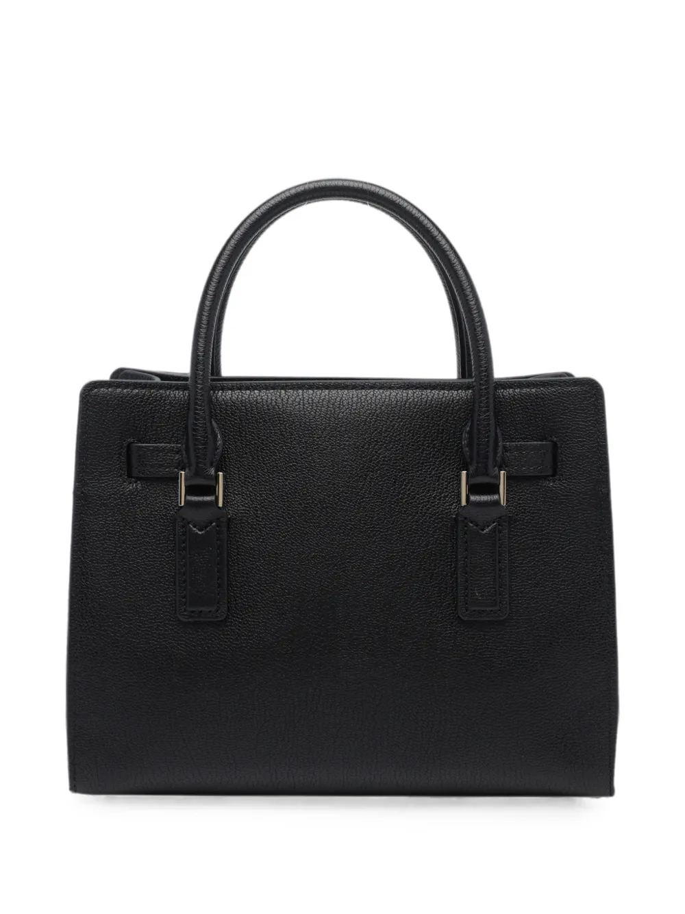 Michael Kors Hamilton leather satchel bag Zwart