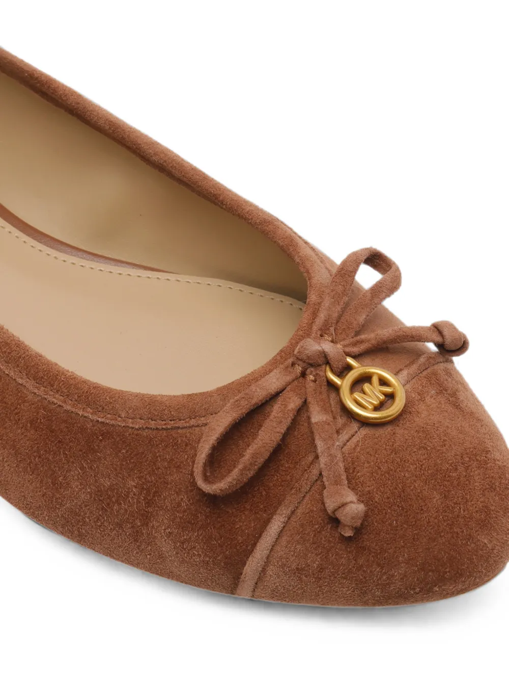 Michael Kors Piper bow-detail ballet flats Bruin