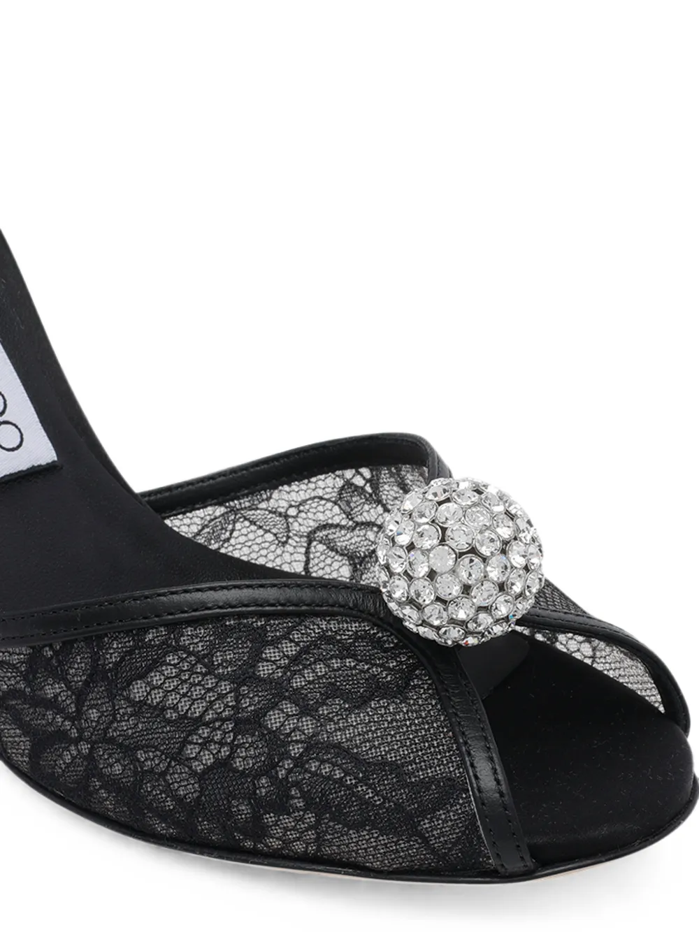 Jimmy Choo Sacora lace sandals Zwart