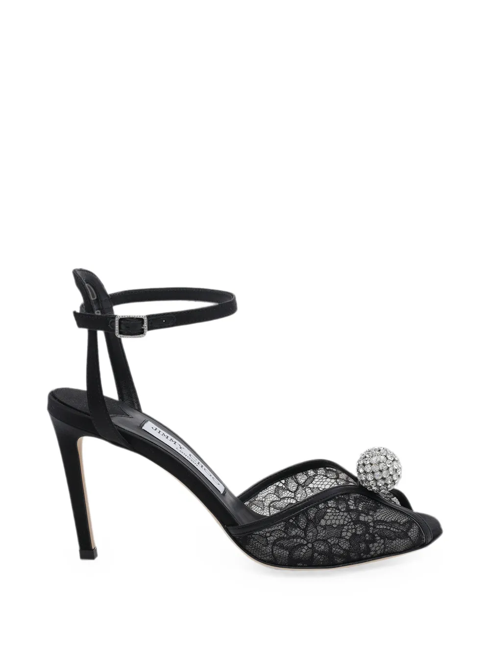Jimmy Choo Sacora lace sandals Zwart