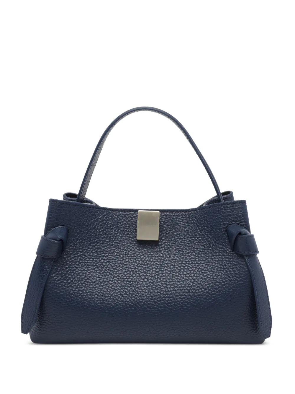 Yuzefi Gyoza knot-detail clutch bag - Blau