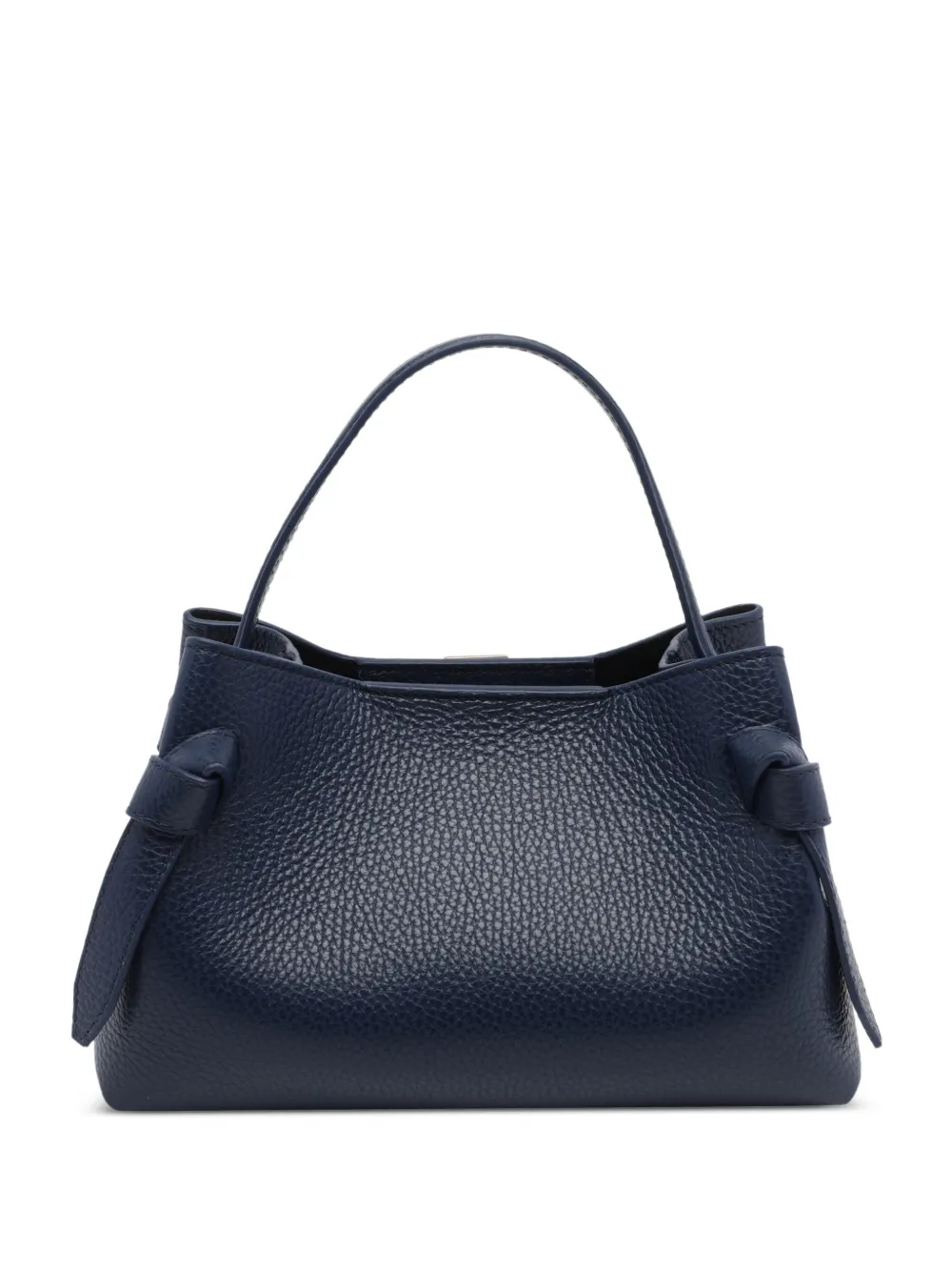 Yuzefi Gyoza clutch met geknoopt detail Blauw