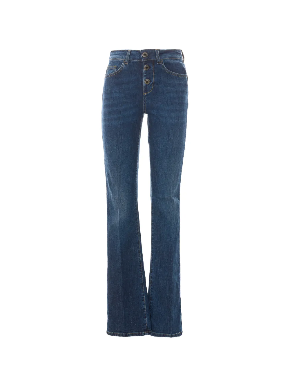 LIU JO logo-patch skinny jeans - Blau