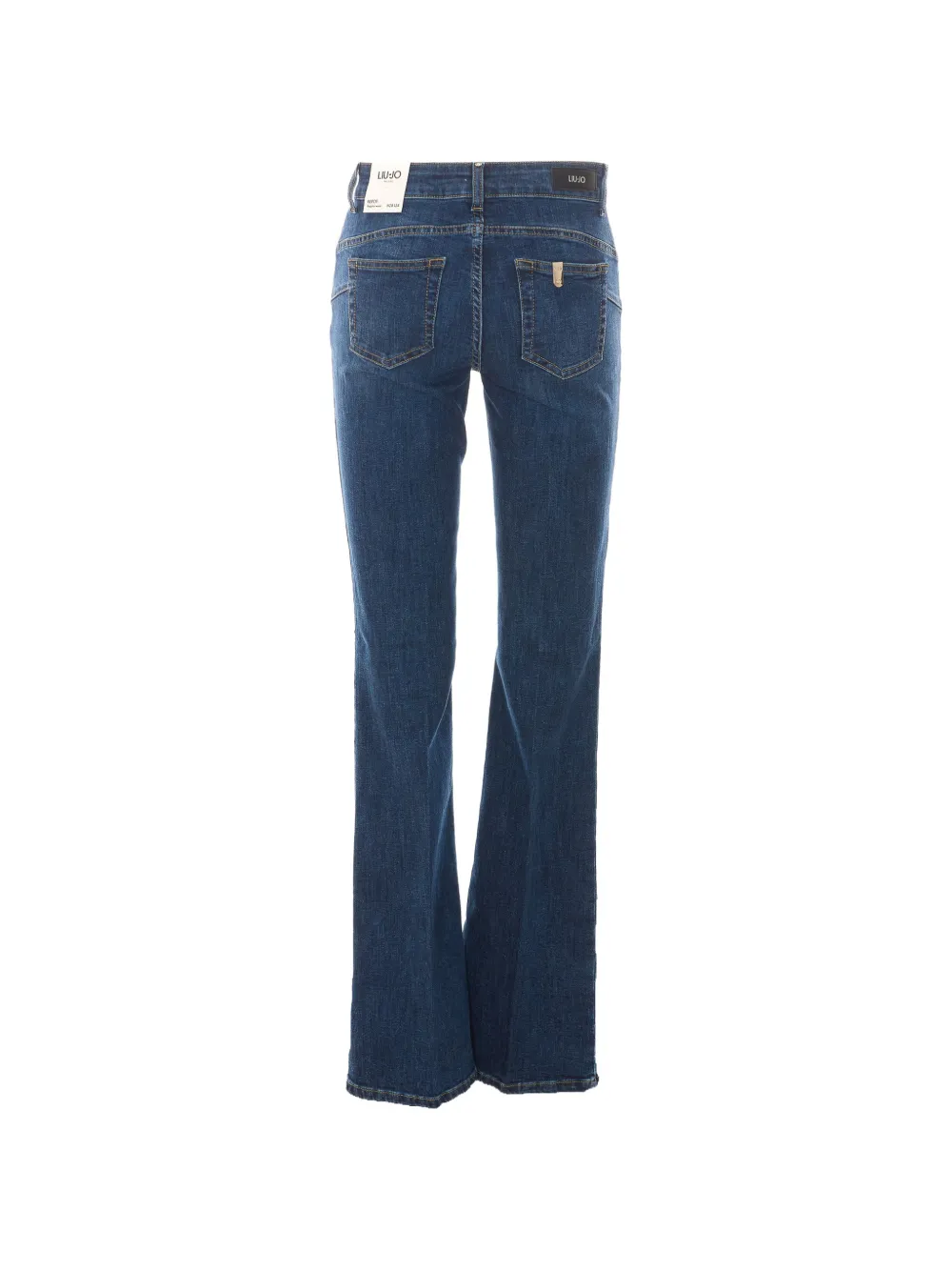  Liu Jo Logo-patch Skinny Jeans - Azul 