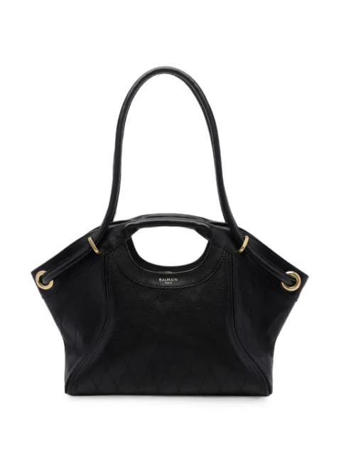 Balmain medium quilted tote bag