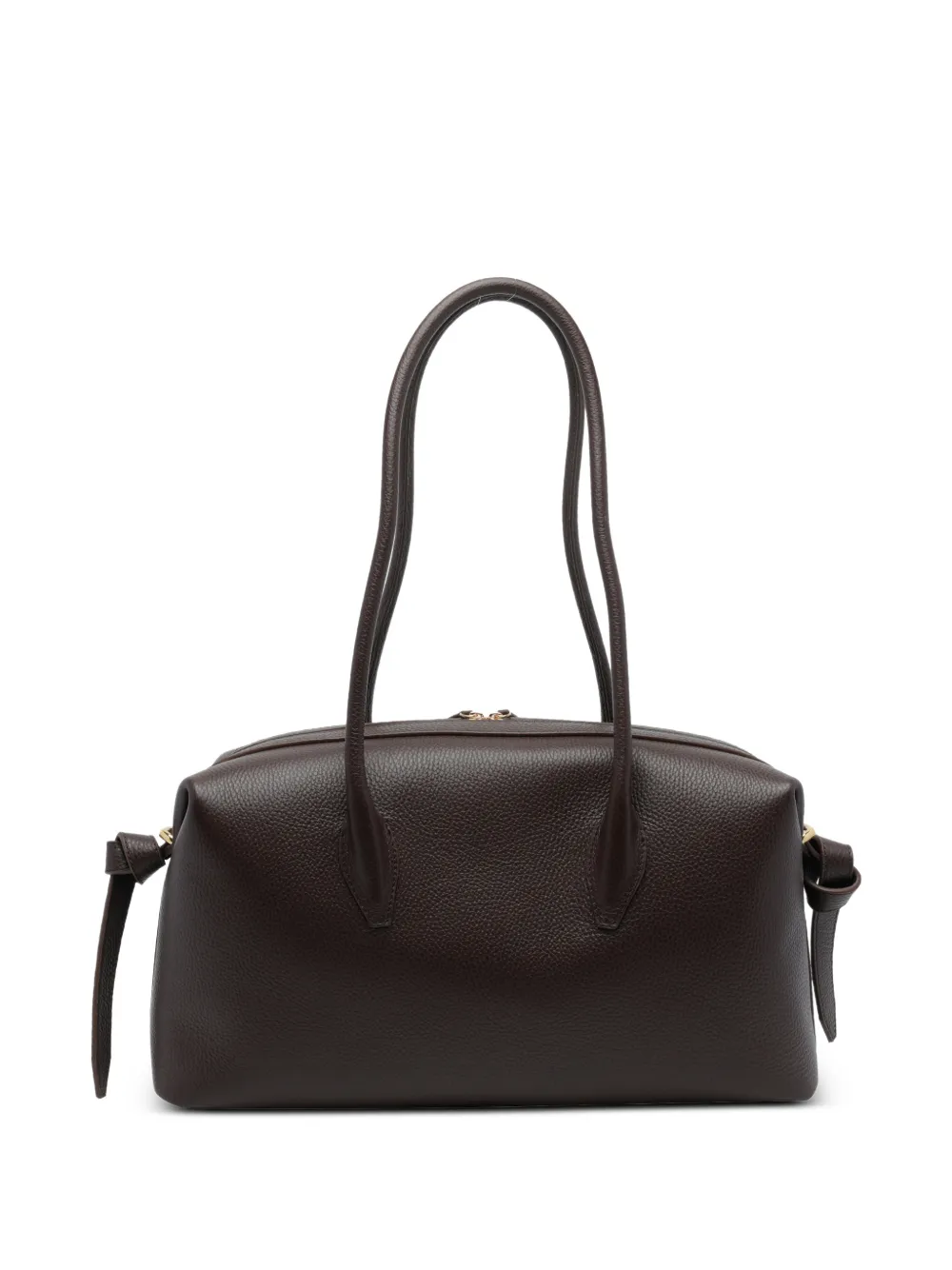 Yuzefi Brioche leren shopper Bruin