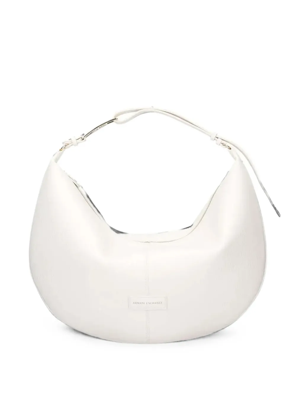 Armani Exchange Borsa tote con placca logo - Bianco
